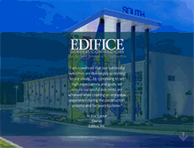 Tablet Screenshot of edificeinc.com